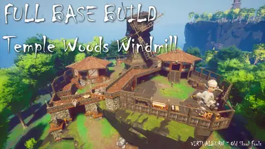 老风车完整基座建造 - 神庙林地