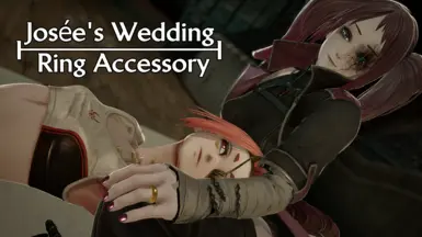 乔西的结婚戒指配饰