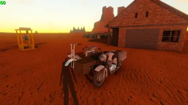 带棺材侧车的自行车