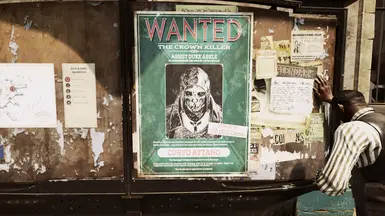 蒙面的科沃通缉海报