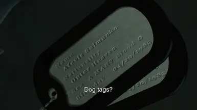 Afevis修复且可定制的军牌