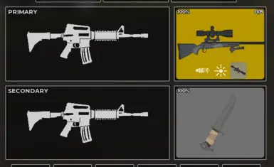 狙击手作为副武器