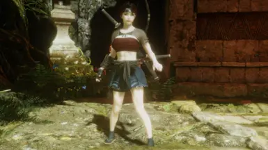 去除孤狼腰护上的兽皮