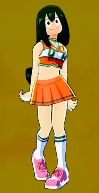 蛙吹雄英啦啦队服