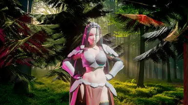 平行世界桃子（Hair Down）