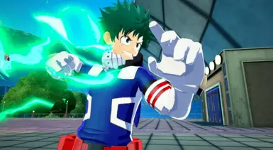 UA运动服灵感英雄服装——绿谷出久