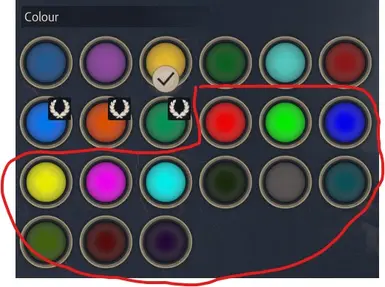 自定义球员颜色