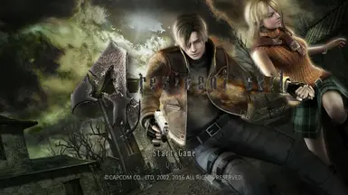 生化危机4标题画面