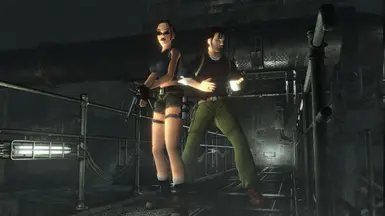 劳拉·克劳馥和柯蒂斯·特伦特（《古墓丽影：黑暗天使》）