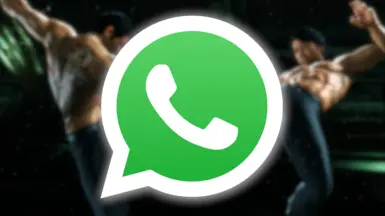 如龙6中的WhatsApp功能