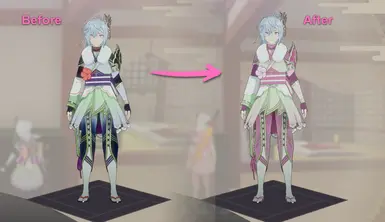 辉夜节日服装换色——春花