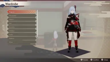 黑红辉夜德福尔特服装