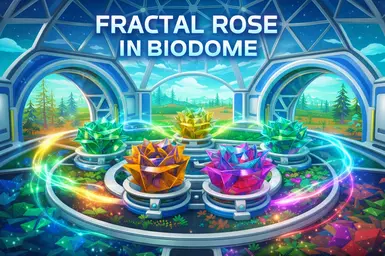 生物穹顶中的分形玫瑰