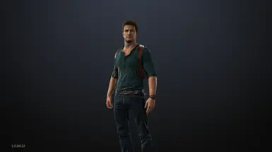 绿色衬衫和牛仔裤