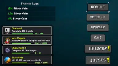 游戏内成就与解锁