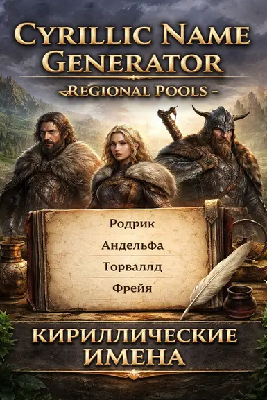 西里尔字母名称与扩展池名称