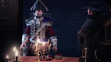 谢伊的英国海军上校制服