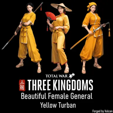 美丽女将——黄巾