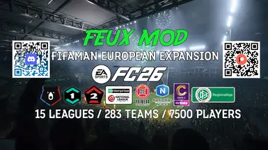 FC26的FEUX MOD欧洲扩展包