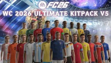 世界杯2026终极套件V5，适用于Zikoz的FC26 v1.5.0