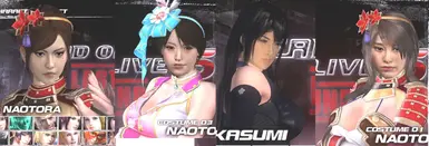 和美直虎 黑帮头部 mod doa5 lr pc