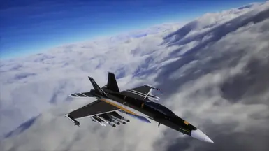F-18涂装——新吉翁第13战术战斗机中队——索鲁斯01