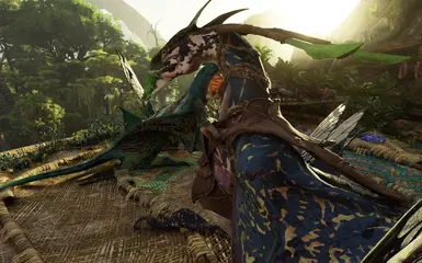 重新上色的泽斯瓦战士伊克兰鞍