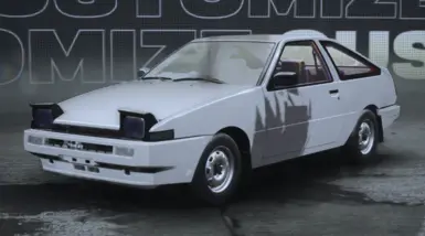 丰田Sprinter GT Apex（AE86）用于Unbound