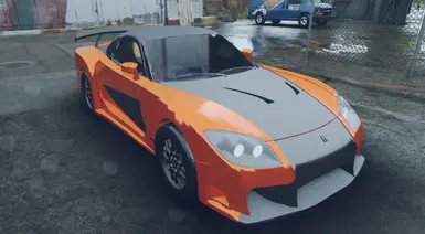 Unbound RX-7 的 Veilside Bodykit