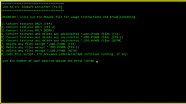 UNX 转 EFL 纹理转换器 - 提取器 - 重新封装器