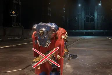 在《星际战士大修11.2》中禁用枪套主武器