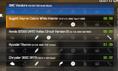 更新真实引擎和零件名称