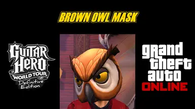 GTA Online - 棕头鹰面具 - CaR 帽子道具