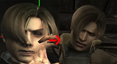 Leon 的高清项目面部动画补丁