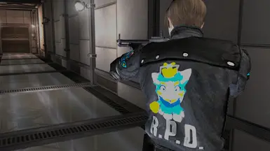 莱昂RPD战衣上的Yuumi贴图（UHD）