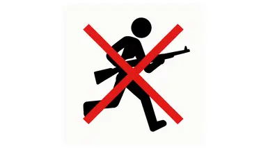 不再带武器慢跑了