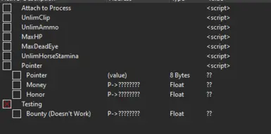 荒野大镖客1作弊表