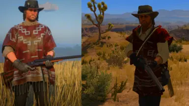 RDR1披风，灵感来自RDR2披风