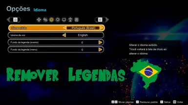Remocao de Legendas em PTB
