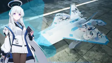 F-22A蓝色档案 潮乃明