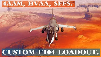 F-104C 星式战斗机 - 自定义自驱武器装备