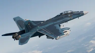 EA-18G - 航空自卫队蓝色