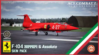 F-104法拉利与Assoluto皮肤包