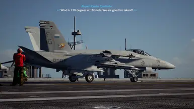 战前阶段——VR1航母FA-18F到FA-18E——