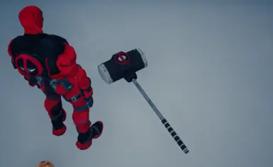 死侍滑溜溜的大雪橇