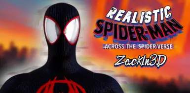 ZackIn3D的《穿越蜘蛛宇宙迈尔斯战衣》的真实空间