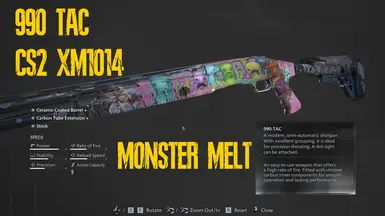 990TAC CS2 XM1014 怪兽熔融