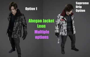 Ahegao夹克,Leon配配多种选择。Supreme 滴漏版 安全防护