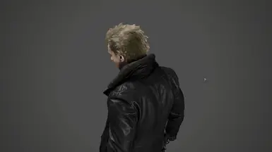 莱昂向后梳理的头发（vergil）