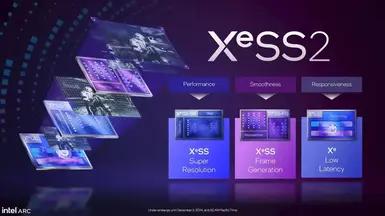 Xess帧生成适用于所有GPU和英特尔低延迟